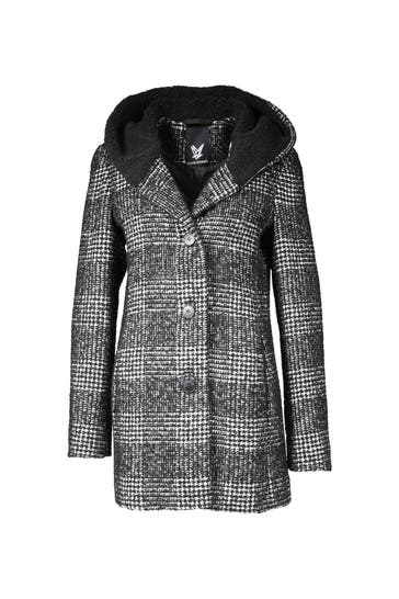 FUCHS SCHMITT Wollmixmantel kariert