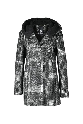 FUCHS SCHMITT Wollmixmantel kariert