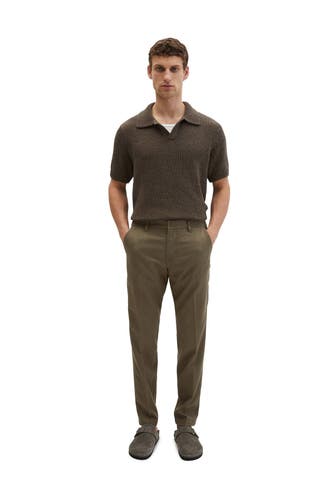 MARC O'POLO Stoffhose 'Osby' taupe