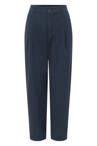 JOOP! Stoffhose Chino Lead in Beige navy Loose Fit