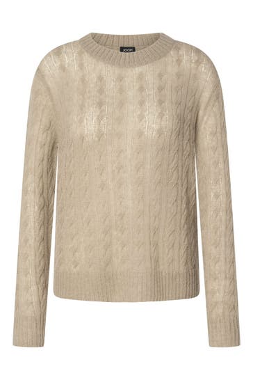 JOOP! Wool-blend jumper, sand