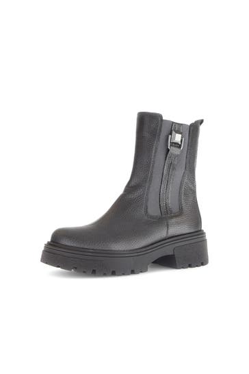 GABOR Chelsea-Boots grauschwarz