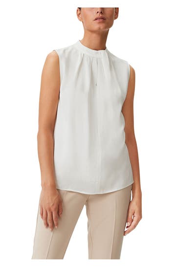 COMMA, Blusentop weiß