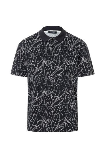 MAERZ MUENCHEN Polo-Shirt gemustert