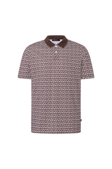 MAERZ MUENCHEN Polo-Shirt gemustert
