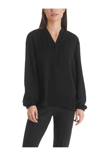 MARC CAIN Blusenshirt schwarz