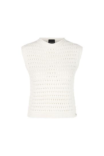 MARC CAIN Stricktop ecru