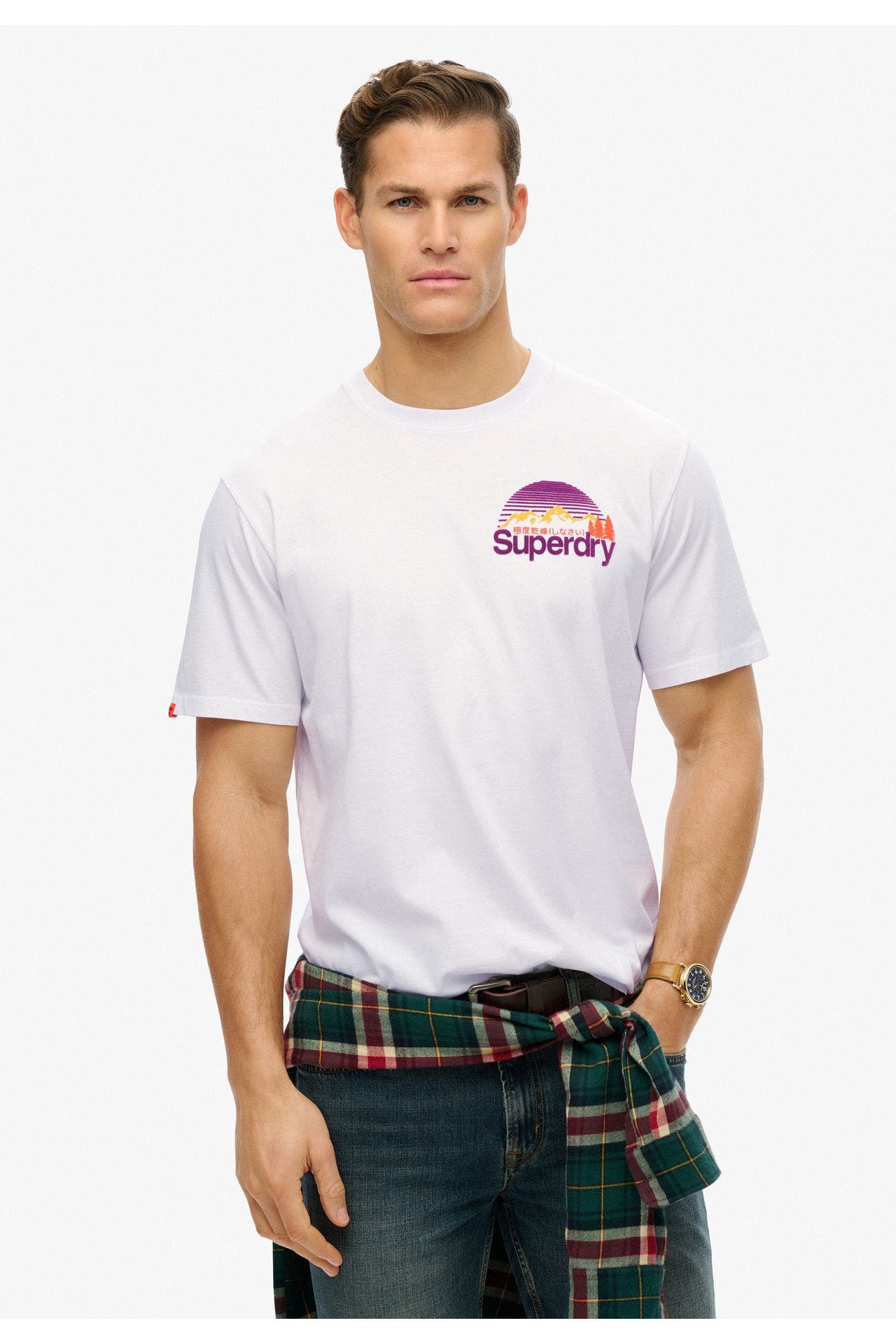 SUPERDRY T-Shirt 'Great Outdoors' weiß, Bild 1
