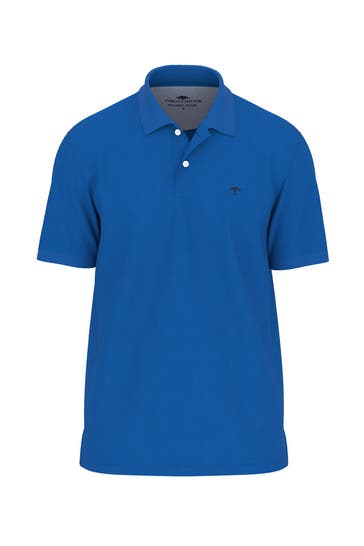 FYNCH-HATTON Polo-Shirt royalblau