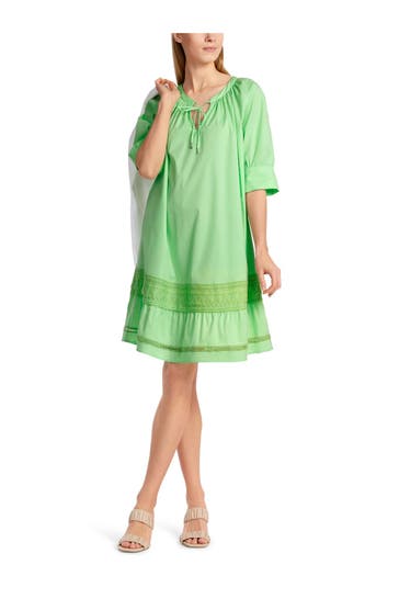 MARC CAIN Minikleid 'Raglan' neongrün