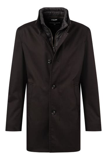 STRELLSON - Kurzmantel 'Finlay' dunkelbraun