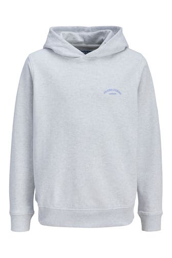 JACK & JONES Hoodie hellgrau