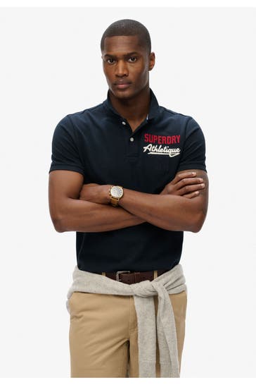 SUPERDRY Polo-Shirt navy