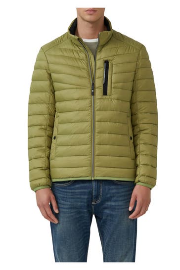 S.OLIVER Light-Steppjacke pistaziengrün