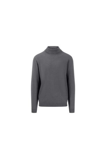 FYNCH-HATTON Cashmere-Pullover dunkelgrau