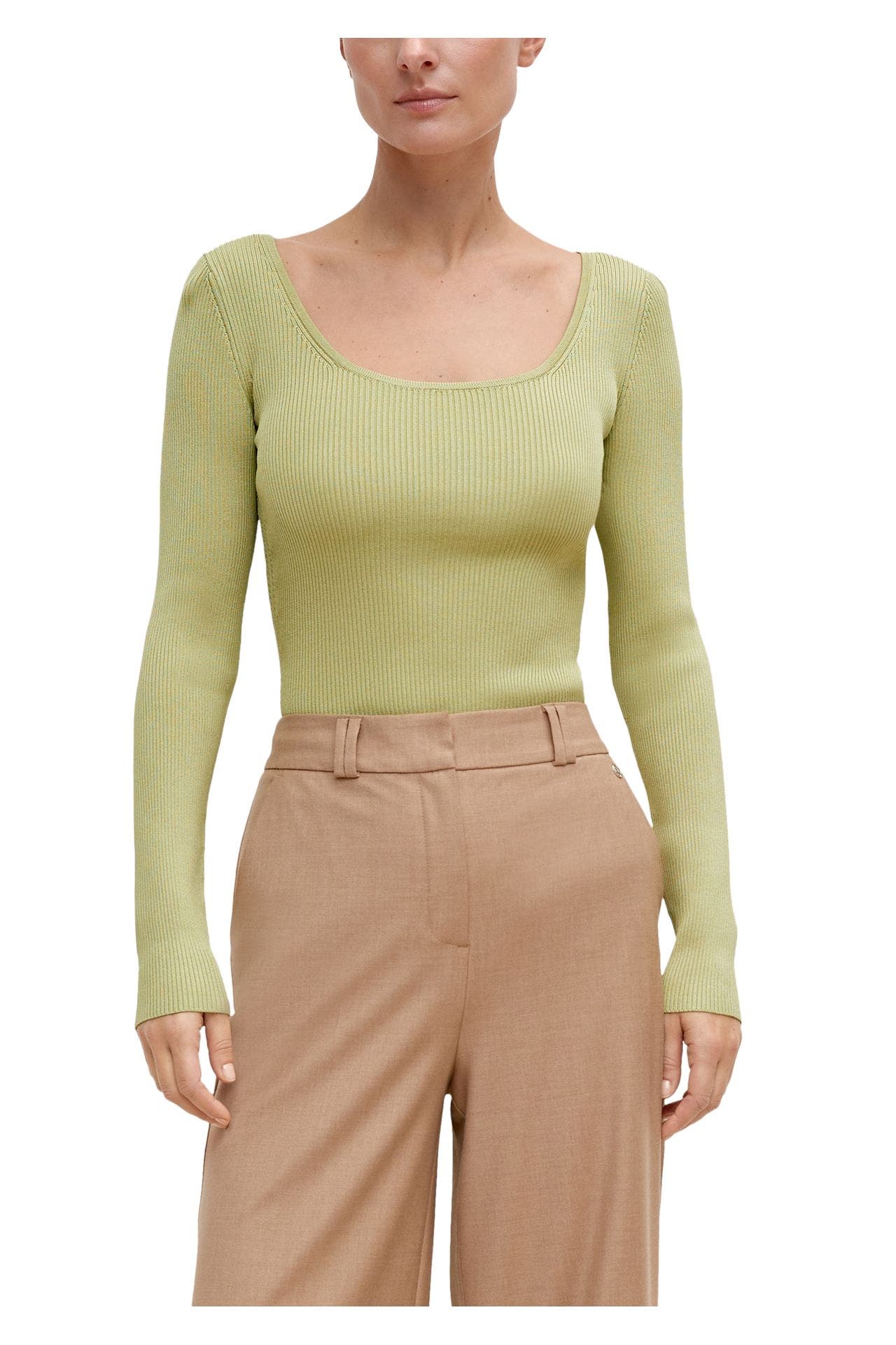 COMMA, Strickshirt apfelgrün, Bild 1