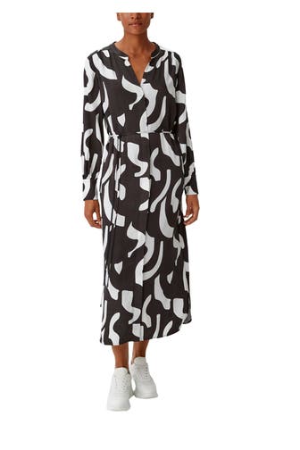 COMMA, Kleid gemustert