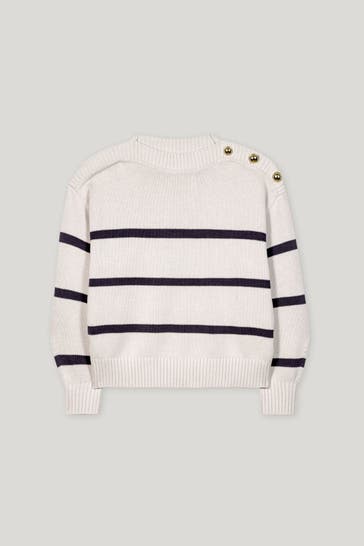 LUISA CERANO Strickpullover gestreift