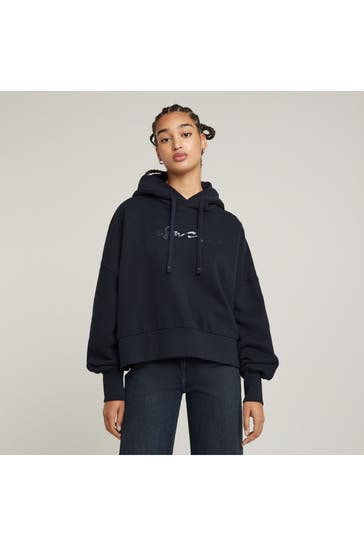 G-STAR Hoodie nachtblau