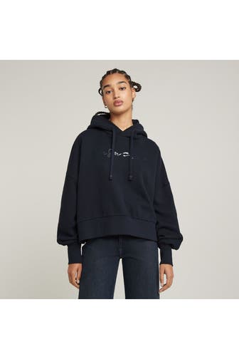 G-STAR Hoodie nachtblau