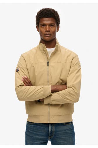 SUPERDRY Übergangsjacke 'Harrington' beige