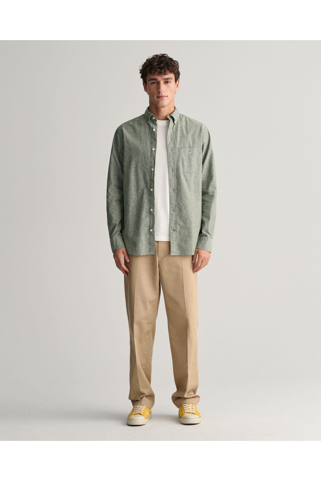 GANT Leinenmix-Hemd '41REg' Regular Fit, Bild 1