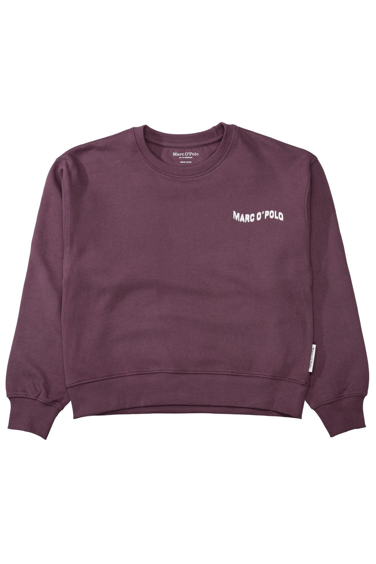 MARC O'POLO Sweatshirt aubergine, Bild 1