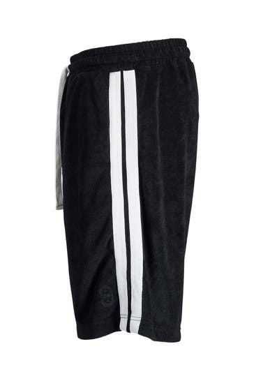 JACK & JONES Frottier-Shorts 'Jpstbill Athletico' schwarz 