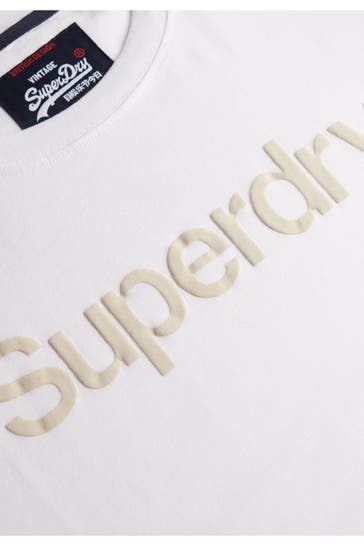 SUPERDRY T-Shirt weiß
