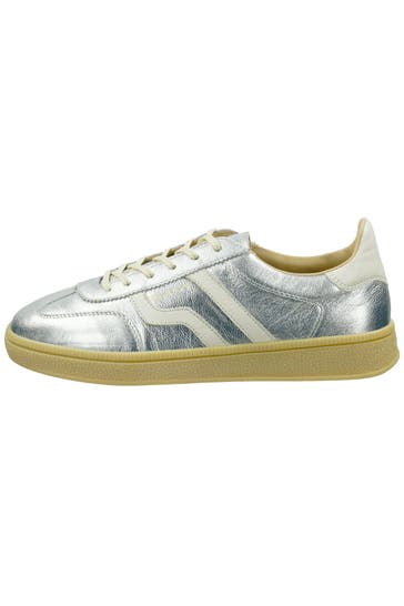 GANT Ledersneaker 'Cuzima' silber
