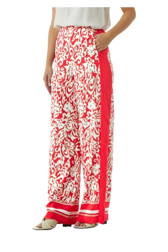 COMMA, Stoffhose gemustert