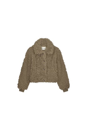 FABIENNE CHAPOT Felljacke 'Bobby' braun