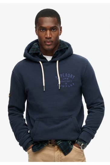 SUPERDRY Hoodie dunkelblau