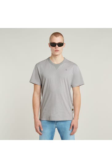 G-STAR T-Shirt 'Nifous' hellgrau