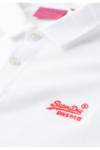 SUPERDRY Polo-Shirt weiß