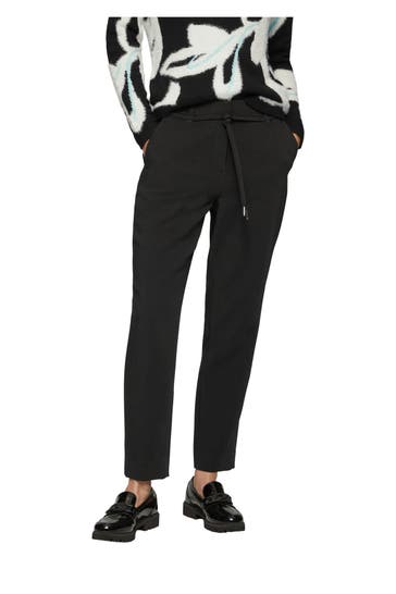 S.OLIVER BLACK LABEL Stoffhose schwarz