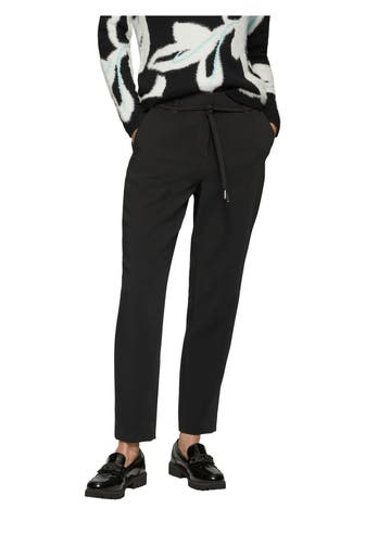 S.OLIVER BLACK LABEL Stoffhose schwarz