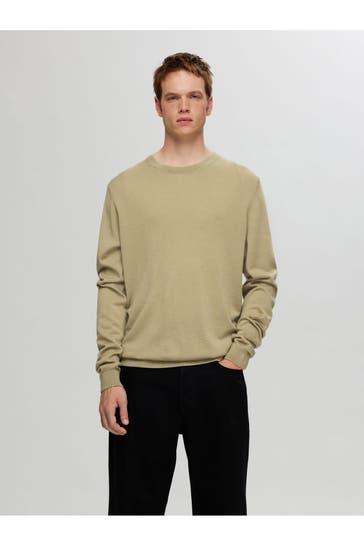 SELECTED Strickpullover beige