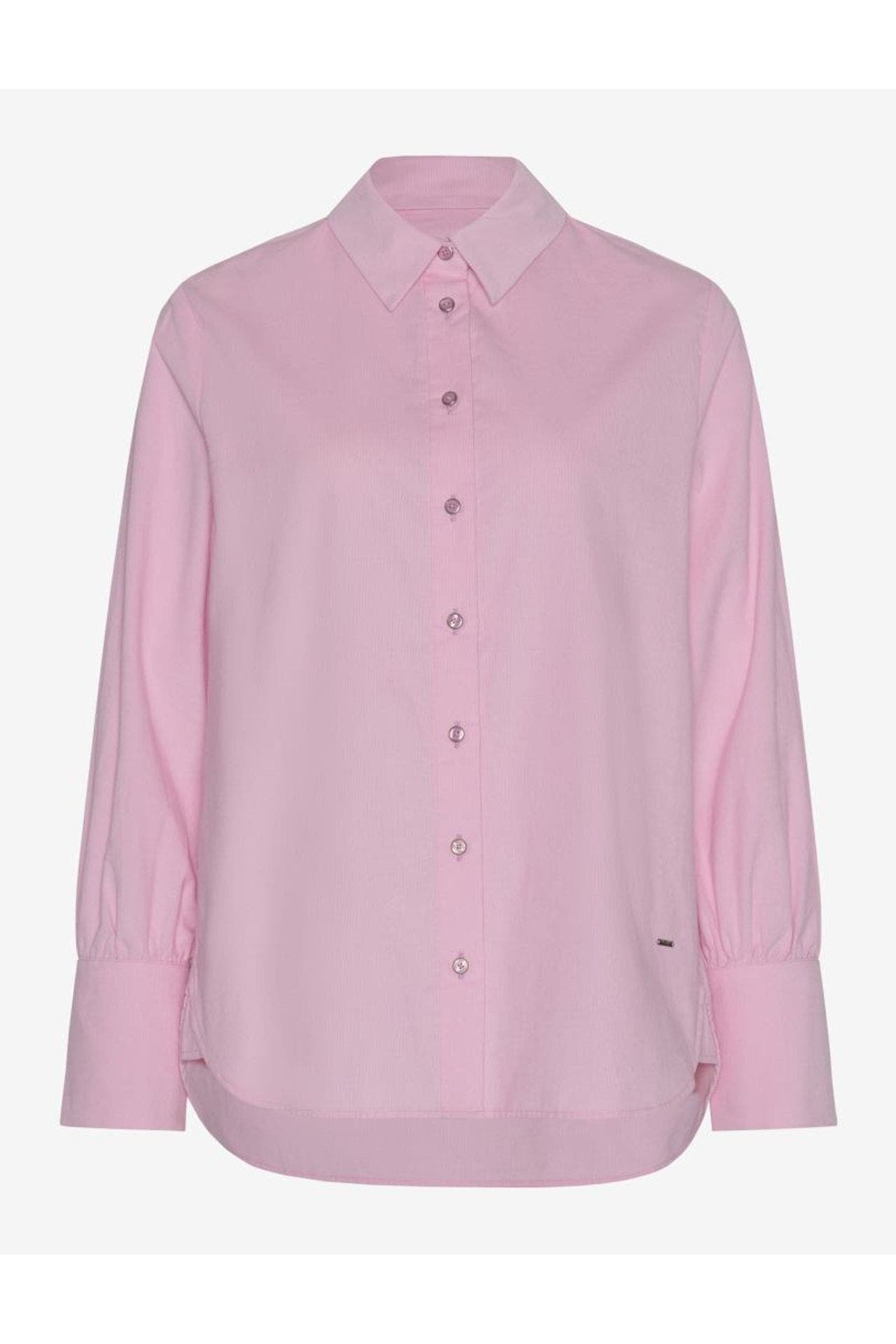 BRAX Cord-Bluse 'Viki' rosa, Bild 1