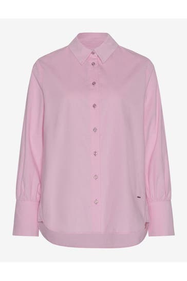 BRAX Cord-Bluse 'Viki' rosa