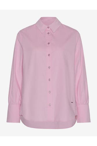 BRAX Cord-Bluse 'Viki' rosa