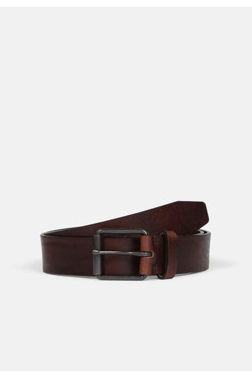 LLOYD BELTS Ledergürtel dunkelbraun