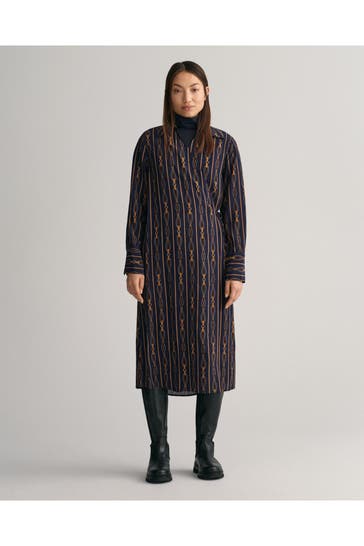 GANT Wickelkleid gemustert