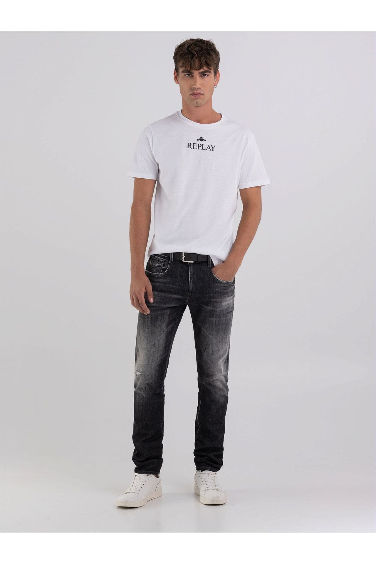 REPLAY T-Shirt weiß, Bild 1