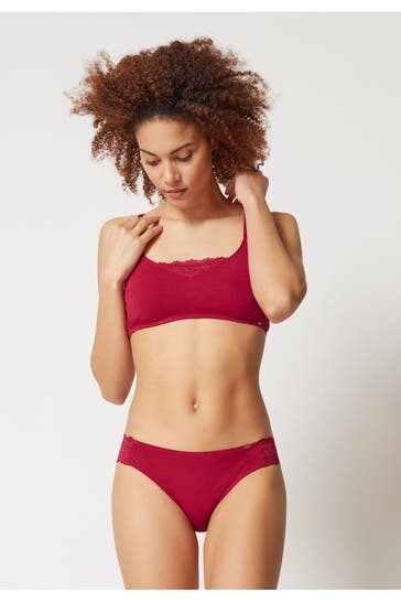 SKINY Bustier dunkelrot