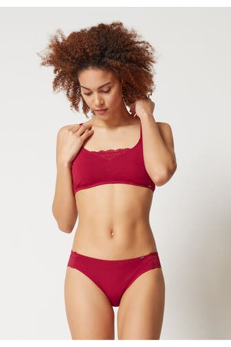 SKINY Bustier dunkelrot