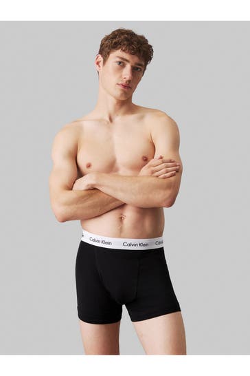 CK UNDERWEAR 3er-Pack Boxer Trunks schwarz