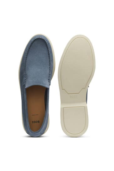BOSS Loafer 'Sienne' azurblau