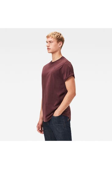 G-STAR - T-Shirt burgunder