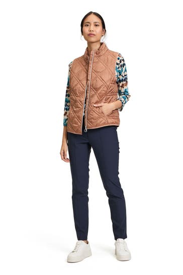 BETTY BARCLAY Steppweste bronze